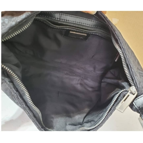 FENDI Zucchino Hobo Shoulder Bag - Picture 12 of 12